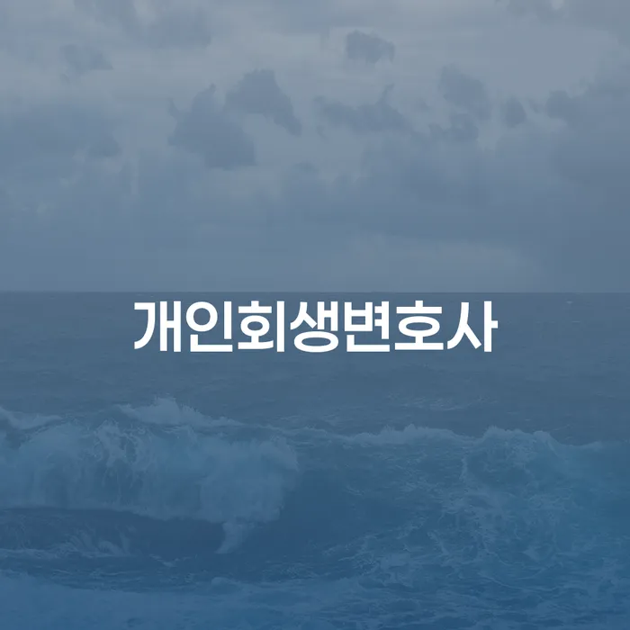 개인파산전문변호사 개인회생으로 해결방법 잘하는 방법은